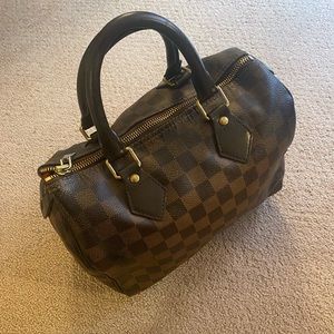 Louis Vuitton Speedy 25 Damier Ebene AUTHENTIC